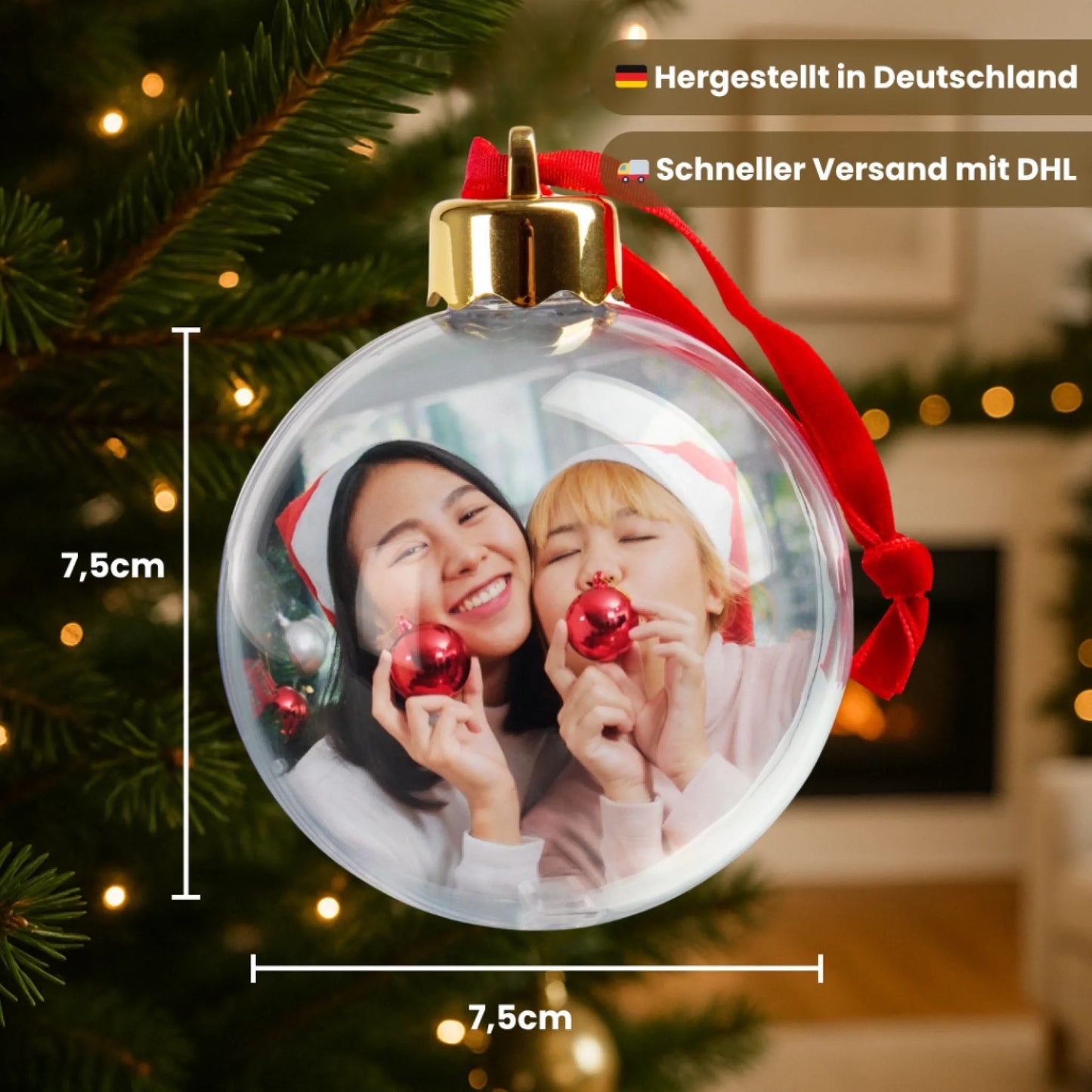 Personalisierte Christbaumkugel (12)