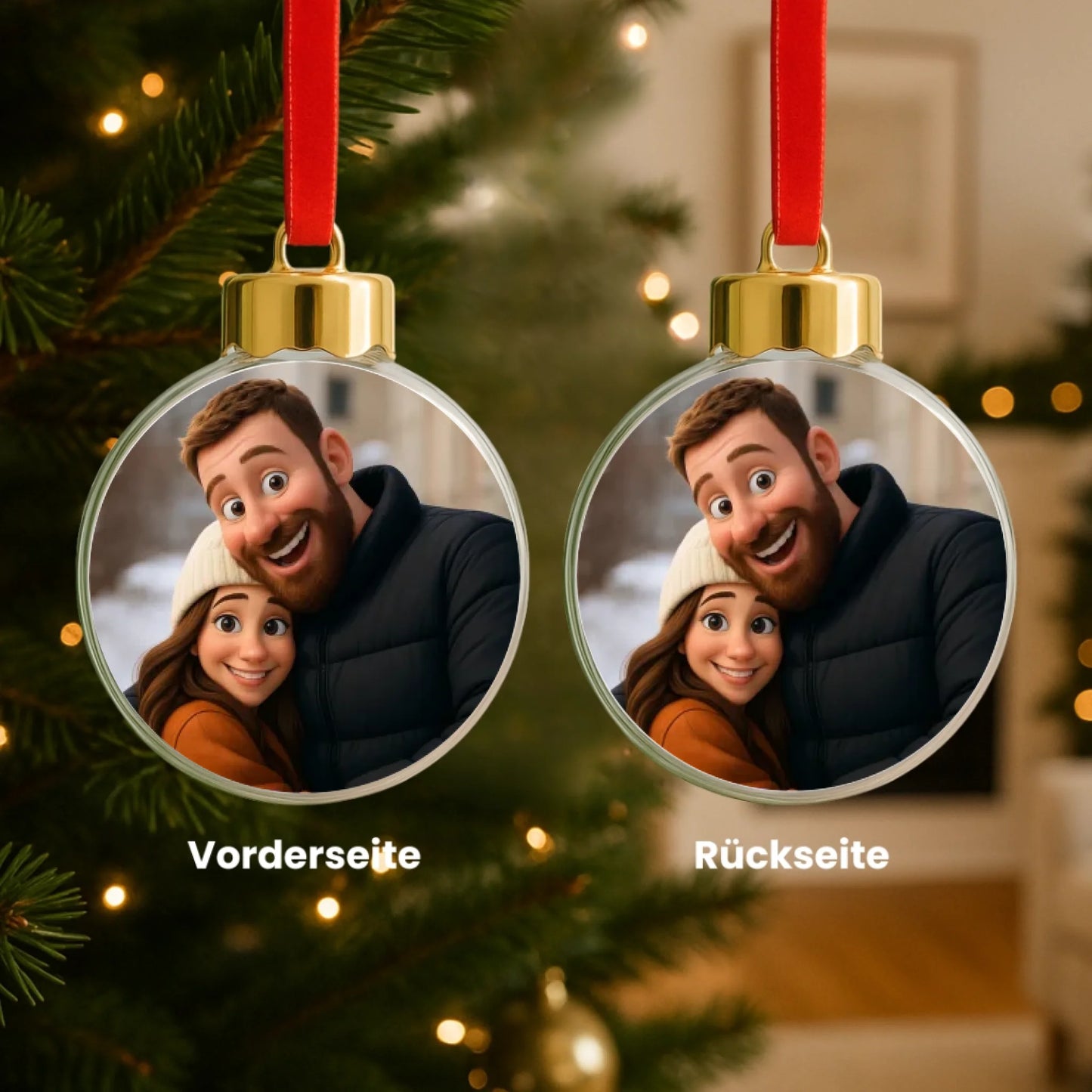 Personalisierte Christbaumkugel (10)