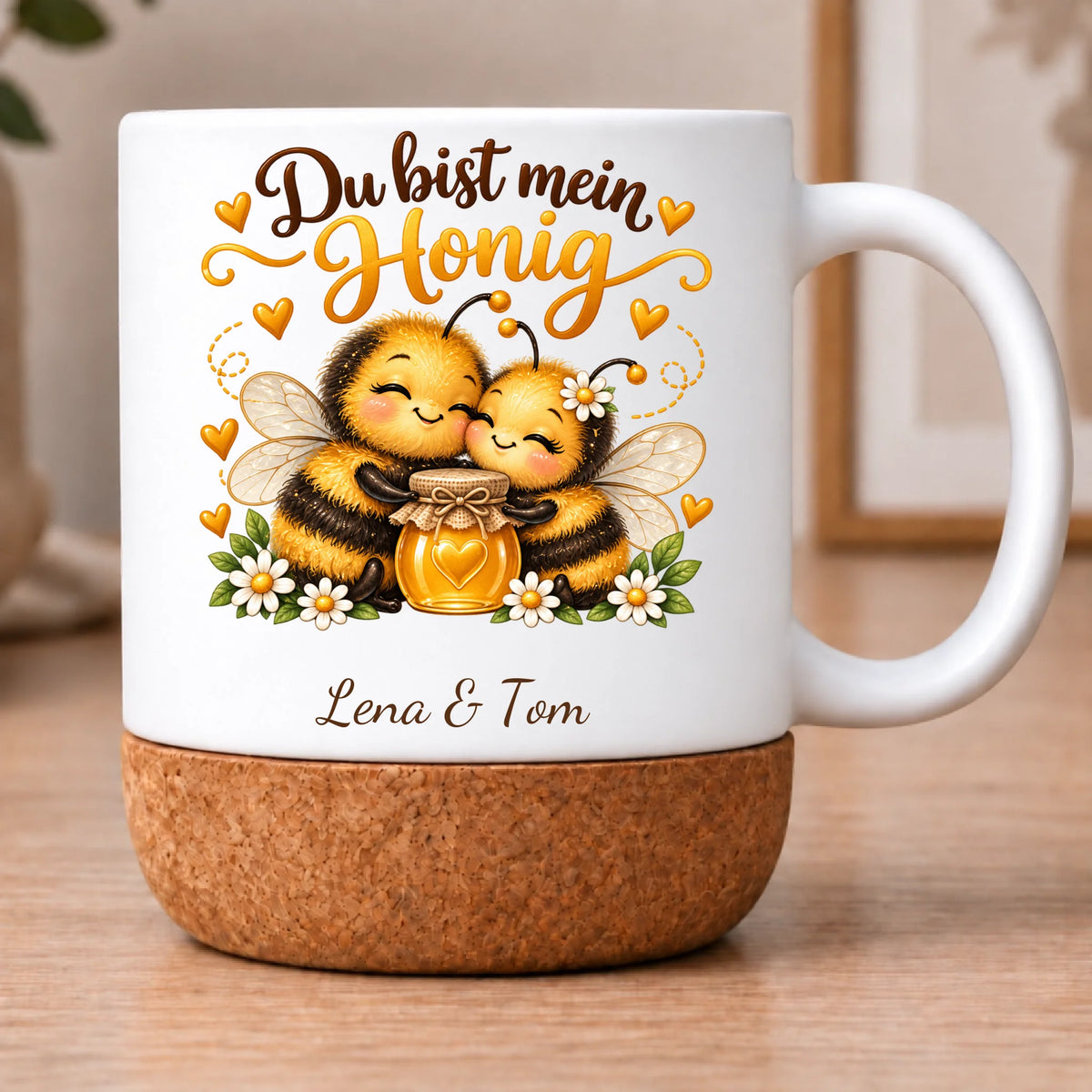 Personalisierte Tasse BEN – Du bist mein Honig – Ansicht 1