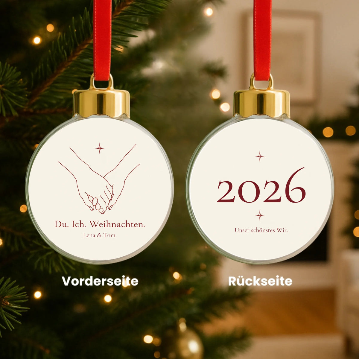 Personalisierte Christbaumkugel (10)