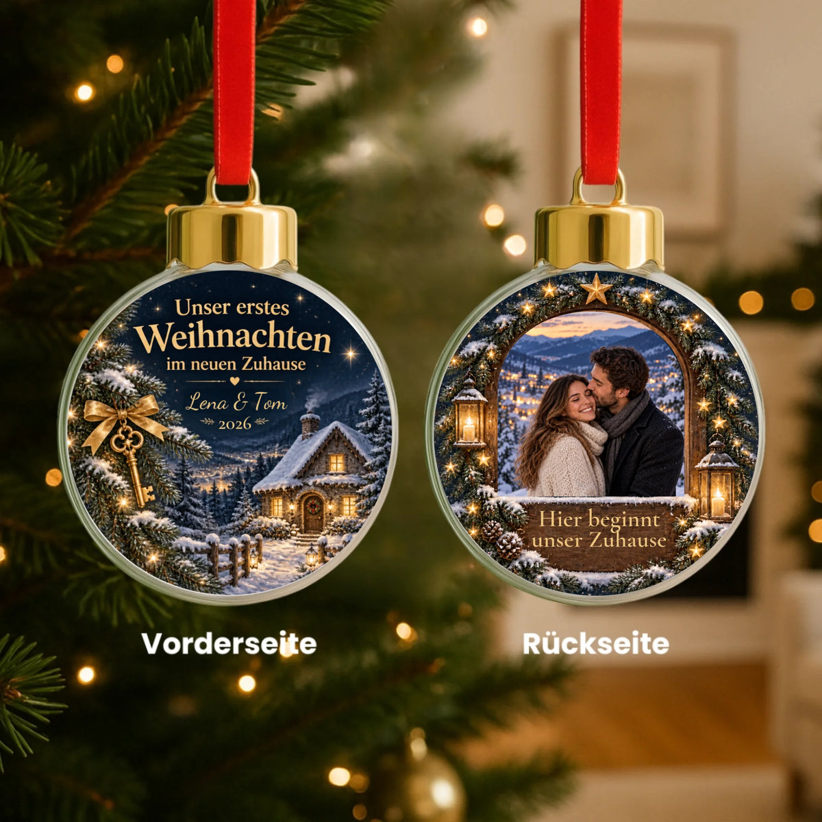Personalisierte Christbaumkugel (10)