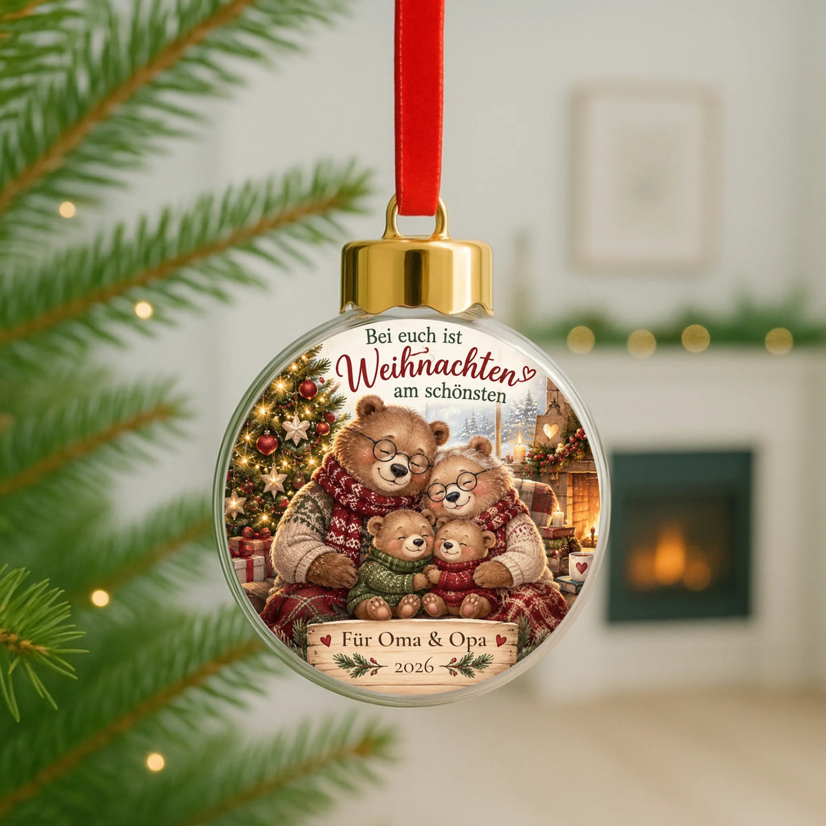 Personalisierte Christbaumkugel (9)
