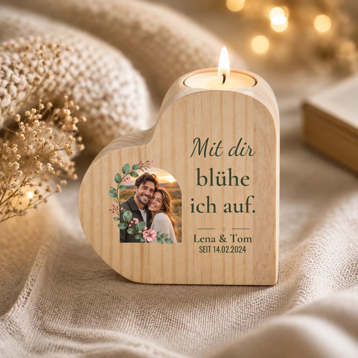 Mit dir blühe ich auf