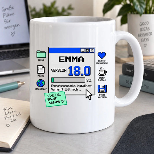 Erwachsenenmodus installiert – eigenes Mockup