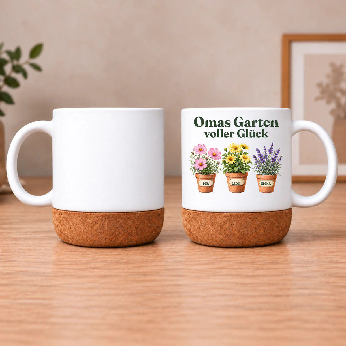 BEN_Omas Garten voller Glück – 1 bis 4 Enkel – beide Seiten