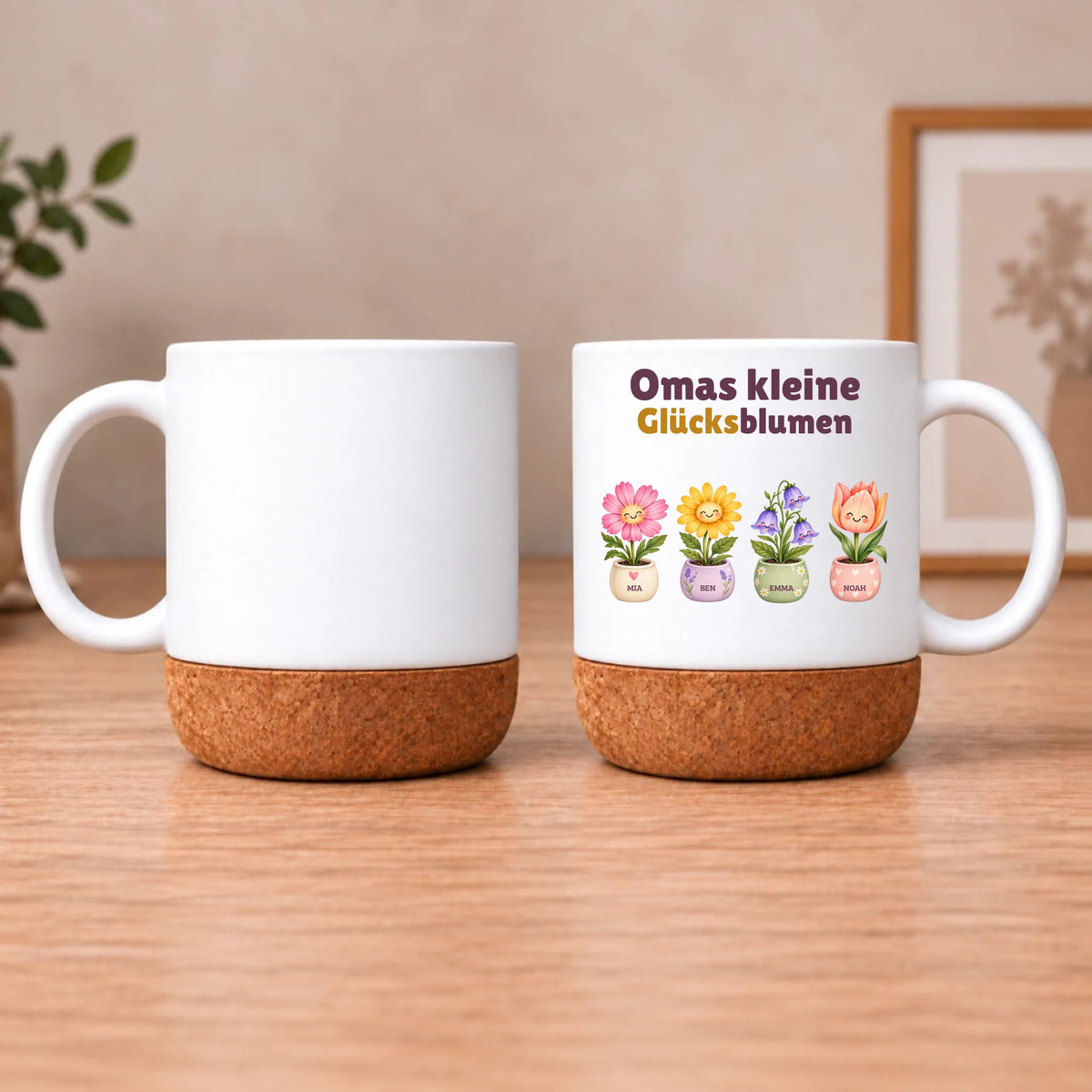 BEN_Omas kleine Glücksblumen – 1 bis 4 Enkel – beide Seiten