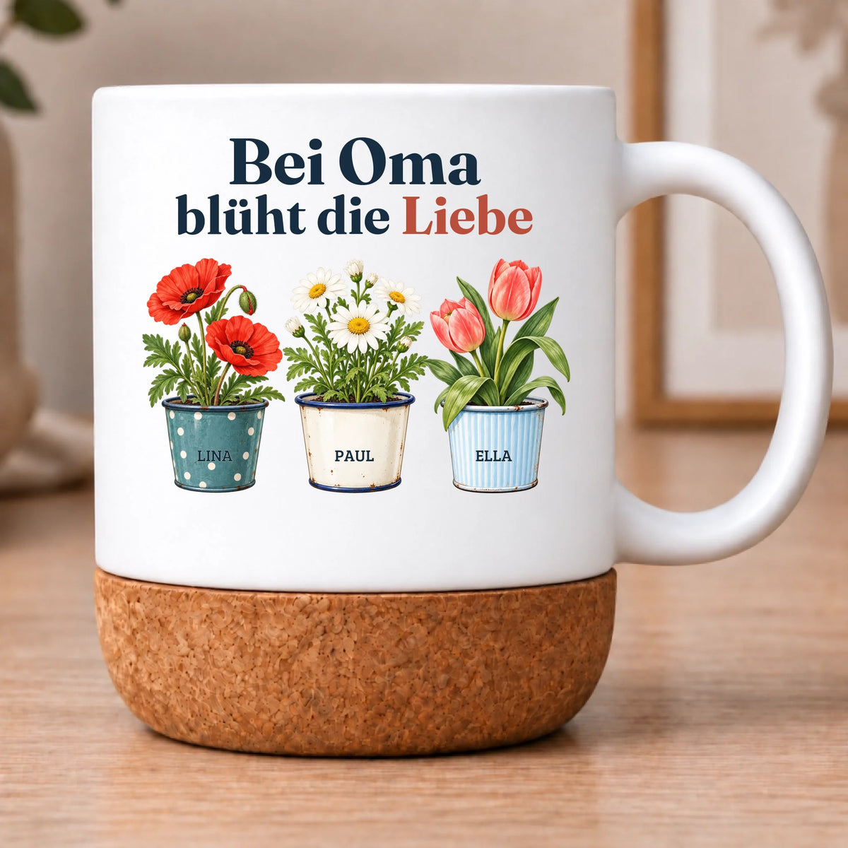BEN_Bei Oma blüht die Liebe – 1 bis 4 Enkel – Henkel rechts