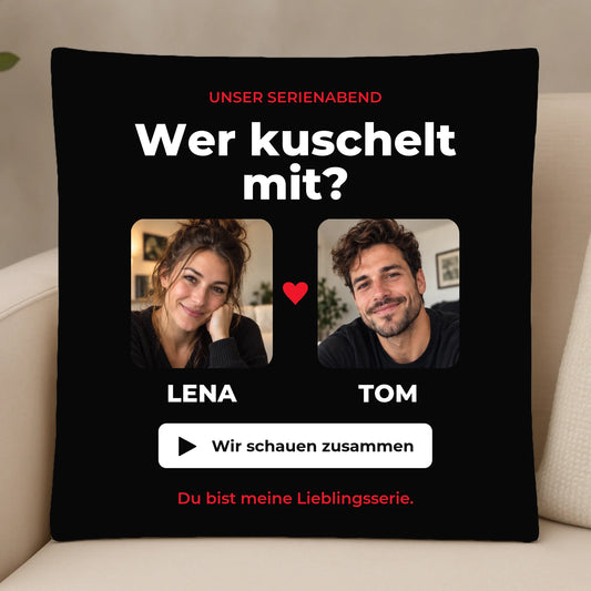 Wer kuschelt mit? – Fotokissen 40×40