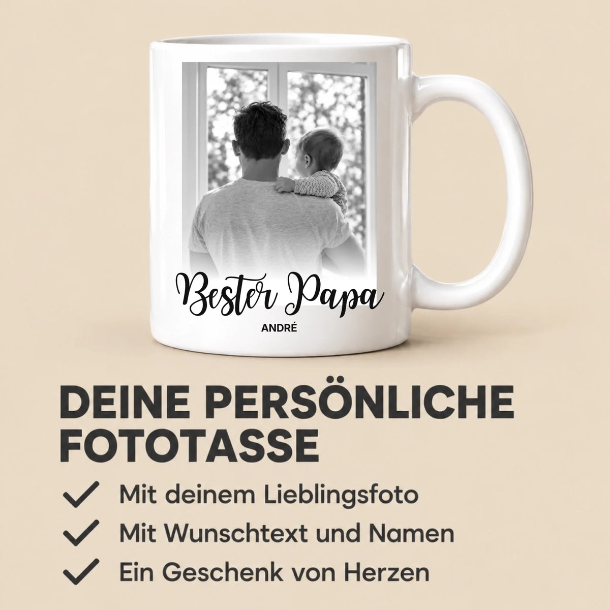 Deine persönliche Fototasse – Vorteile