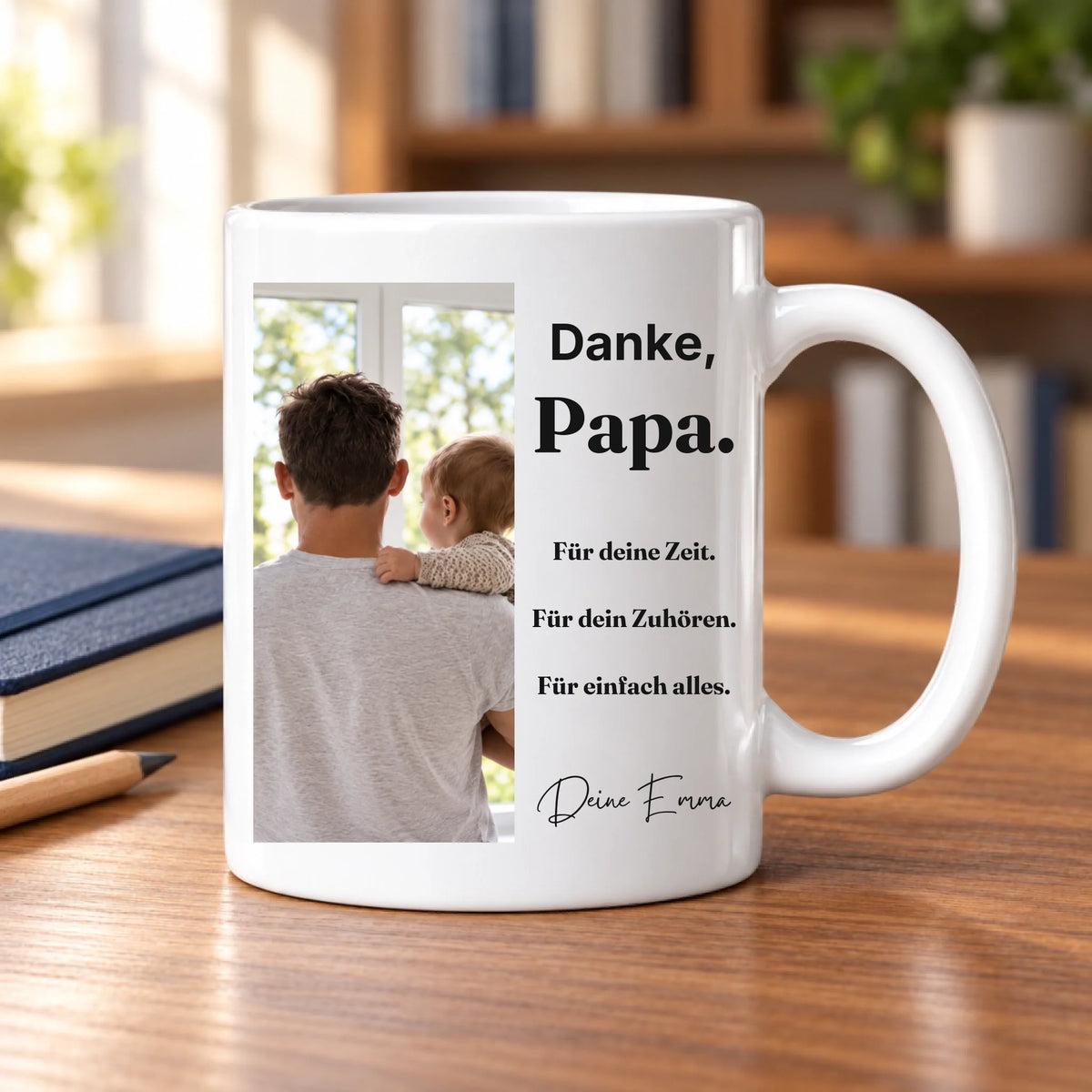 Individuelle Produktansicht – Papa-Fototasse 4