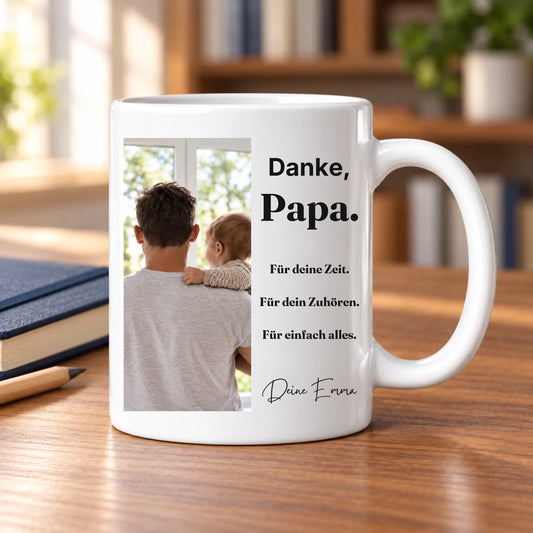 Individuelle Produktansicht – Papa-Fototasse 4