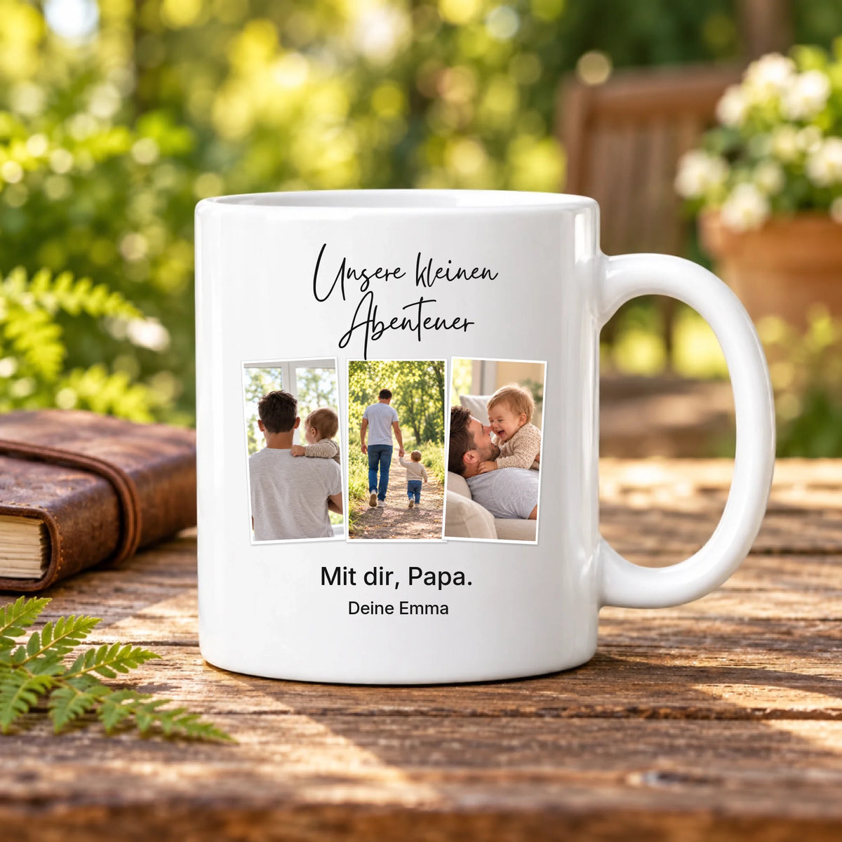 Individuelle Produktansicht – Papa-Fototasse 2