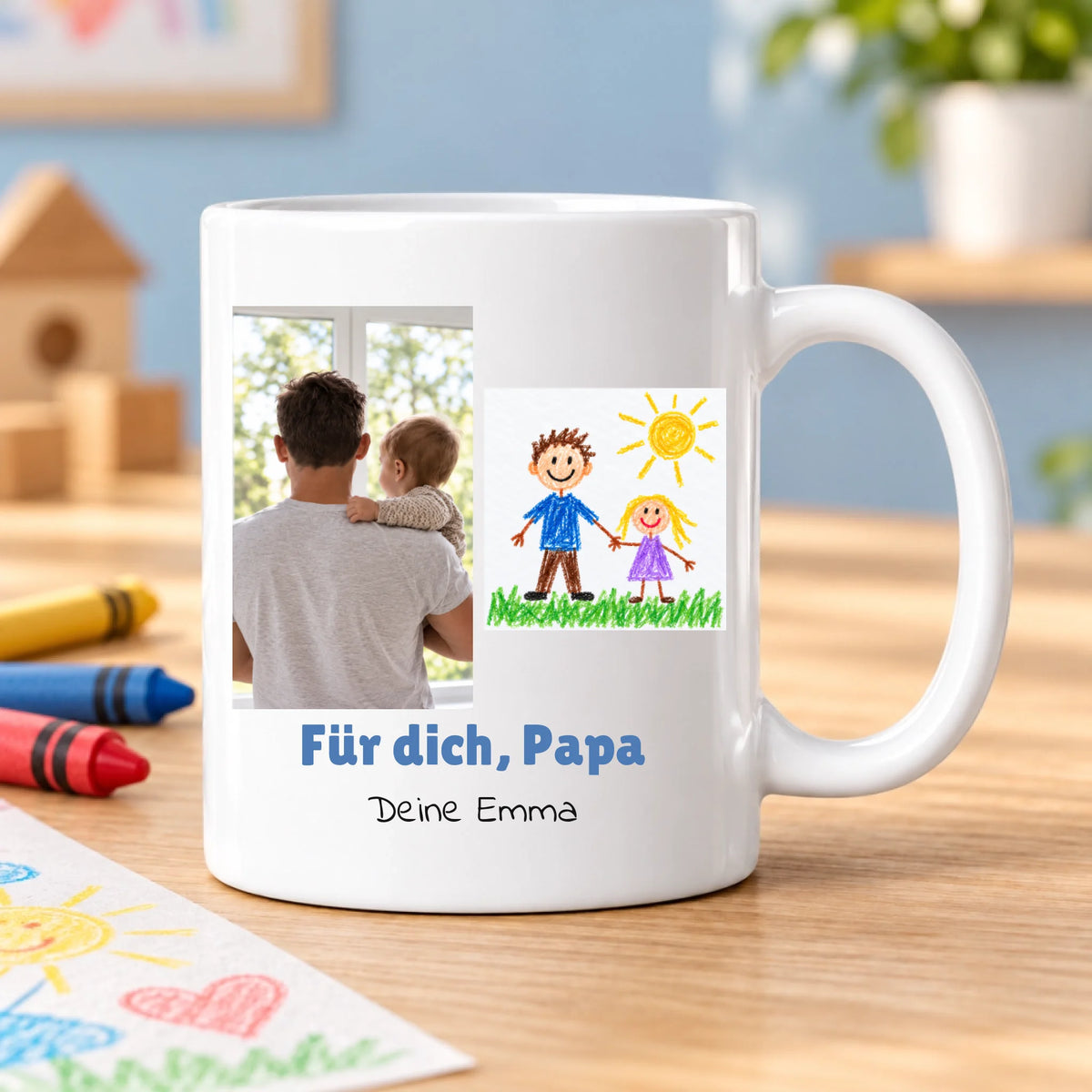 Individuelle Produktansicht – Papa-Fototasse 5